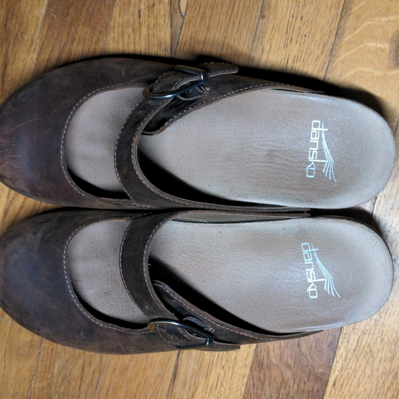 Dansko Martina Mule Brown Cloggs Size 39 / 8 - Picture 6 of 10